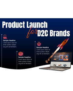Product Launch Slides for D2C Brands PPT Thumbnail