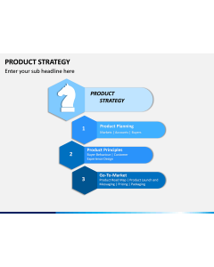 Product Strategy PPT slide 1