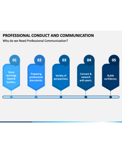 Professional Conduct and Communication PPT Slide 1