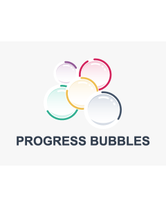 Progress Bubbles PowerPoint and Google Slides Template