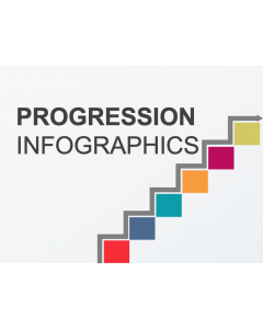 Progression Infographics for PowerPoint and Google Slides