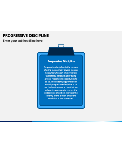 Progressive Discipline PPT Slide 1