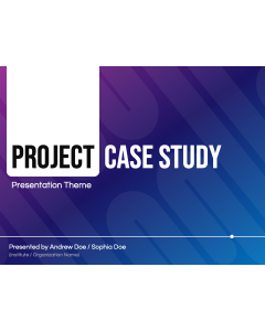 Project Case Study Theme PPT Thumbnail