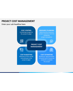 Project Cost Management PPT Slide 1