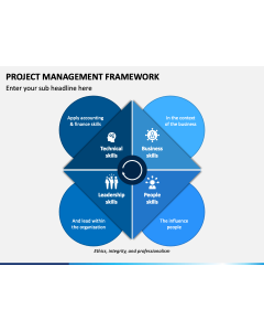 Project Management Framework PPT Slide 1