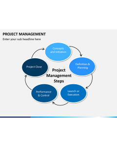 Project management free PPT slide 1