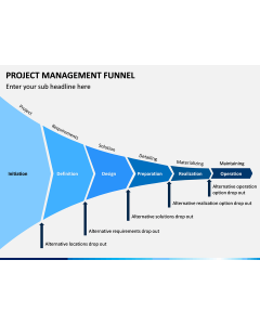 Project Management Funnel PPT Slide 1