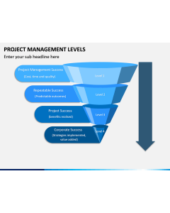 Project Management Levels PPT Slide 1