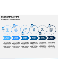 Project Milestone Free PPT Slide 1