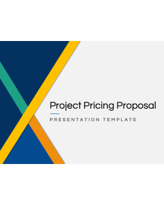 Project Pricing Proposal PPT Thumbnail
