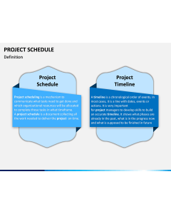 Project Schedule PPT Slide 1