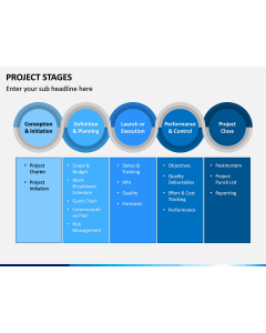 Project Stages PPT Slide 1