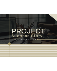Project Success Story PPT Slide 1