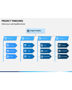 Project Timeline PPT Slide 1