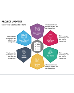 Project Updates PPT Slide 1