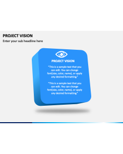 Project Vision PPT Slide 1
