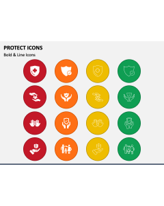 Protect Icons PPT Slide 2