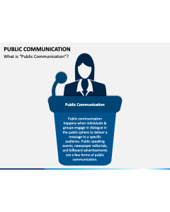 Public Communication PPT Slide 1