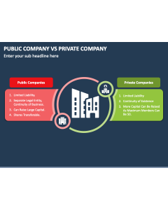 Public Company Vs Private Company PPT Slide 1