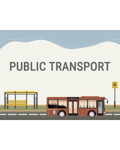 Public Transport Theme PPT Slide 1