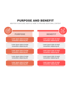 Purpose and Benefit PPT Thumbnail