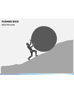 Pushing Rock PPT Slide 1
