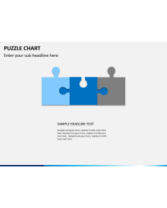 Puzzle chart PPT slide 1