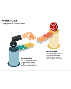 Puzzle Goals PPT Slide 1