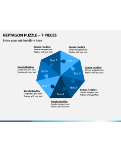 Heptagon Puzzle – 7 Pieces PPT Slide 1