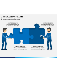 2 Interlocking Puzzles PPT Slide 1