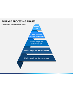Pyramid Process - 5 Phases PPT Slide 1