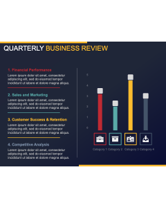 Quarterly Business Review PPT Slide 1