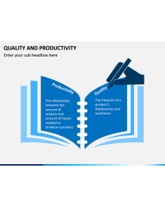 Quality and Productivity PPT Slide 1