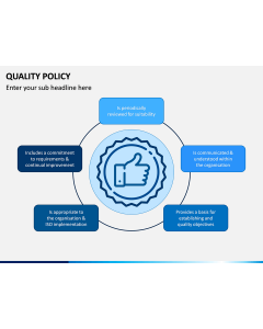 Quality Policy PPT Slide 1