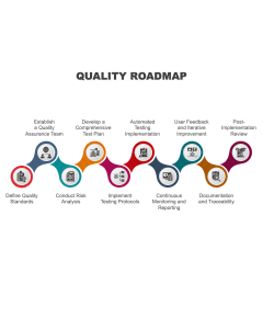 Quality Roadmap PPT Slide 1