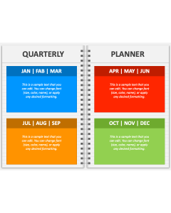 Quarterly Planner PPT Slide 1