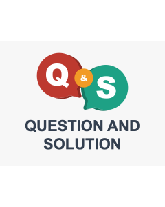 Question and Solution PPT Slide 1