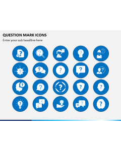 Question Icons PPT Slide 1