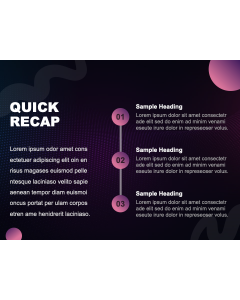 Quick Recap Slides PPT Thumbnail