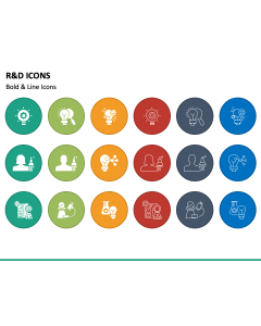 R&D Icons PPT Slide 1