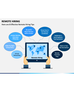 Remote Hiring PPT Slide 1