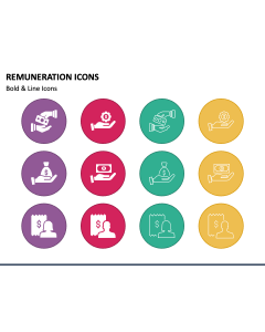 Remuneration Icons PPT Slide 1