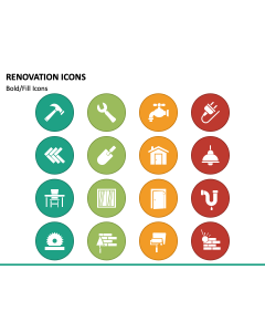 Renovation Icons PPT Slide 1