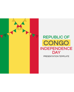 Republic of Congo Independence Day PPT Slide 1