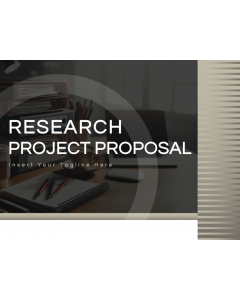 Research Project Proposal PPT Slide 1