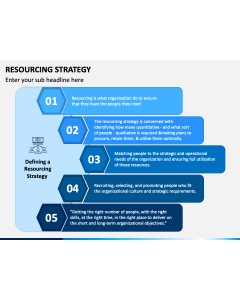Resourcing Strategy PPT Slide 1