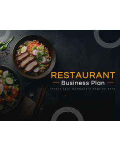 Restaurant Business Plan PPT Slide 1