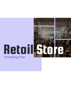 Retail Store Marketing Plan PPT Thumbnail