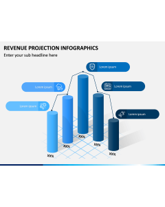 Revenue Projection Infographics PPT Slide 1