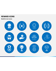 Reward Icons PPT Slide 1